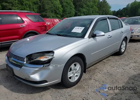 2005 Chevrolet Malibu Ls z USA, uszkodzony, nr VIN 1G1ZT54865F217898